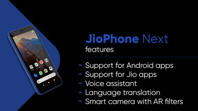 Jio phone next phone price and specifications