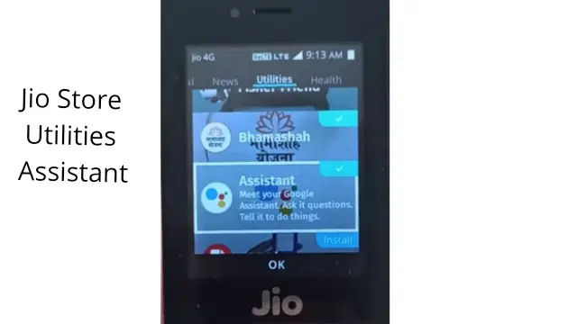 jio phone assistant not working
